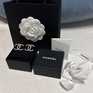 Authentic Chanel earrings.